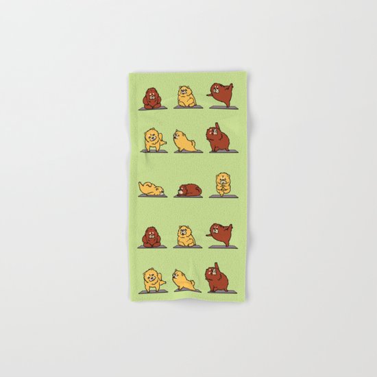 Chow Chow Yoga Hand & Bath Towel