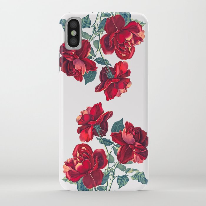 red roses iphone case