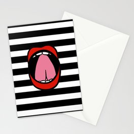Tongue To The Spot! Stationery Cards