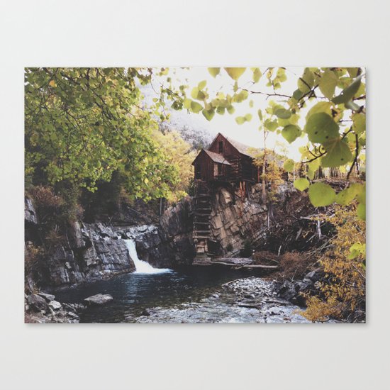The Crystal Mill Canvas Print
