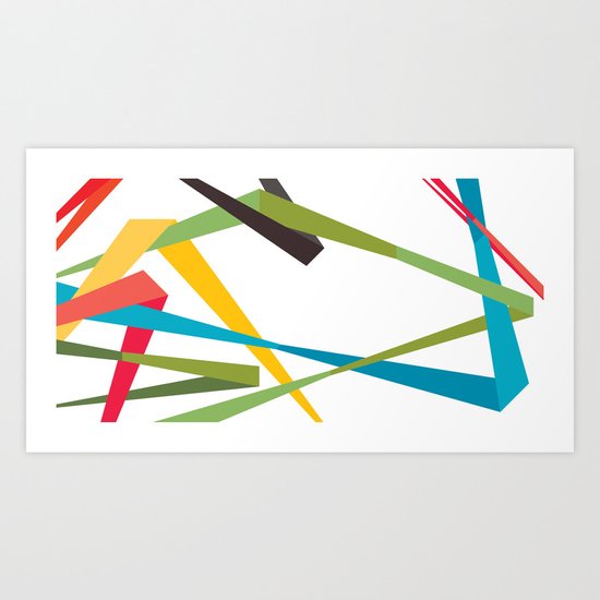 Banners Art Print