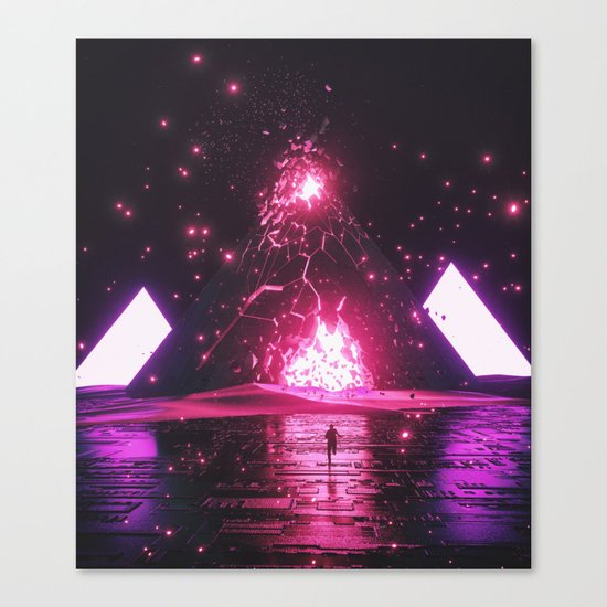 Scatterbrain Canvas Print