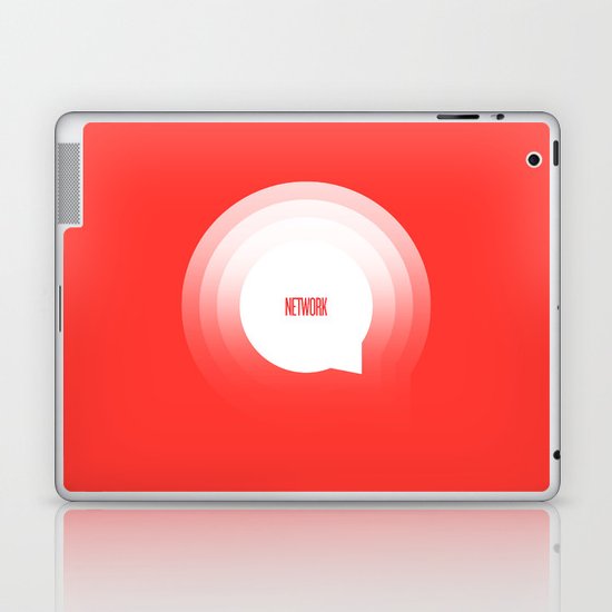 Network Laptop & iPad Skin