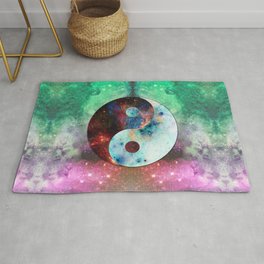 Ying-Yang Galaxy Rug | Space 