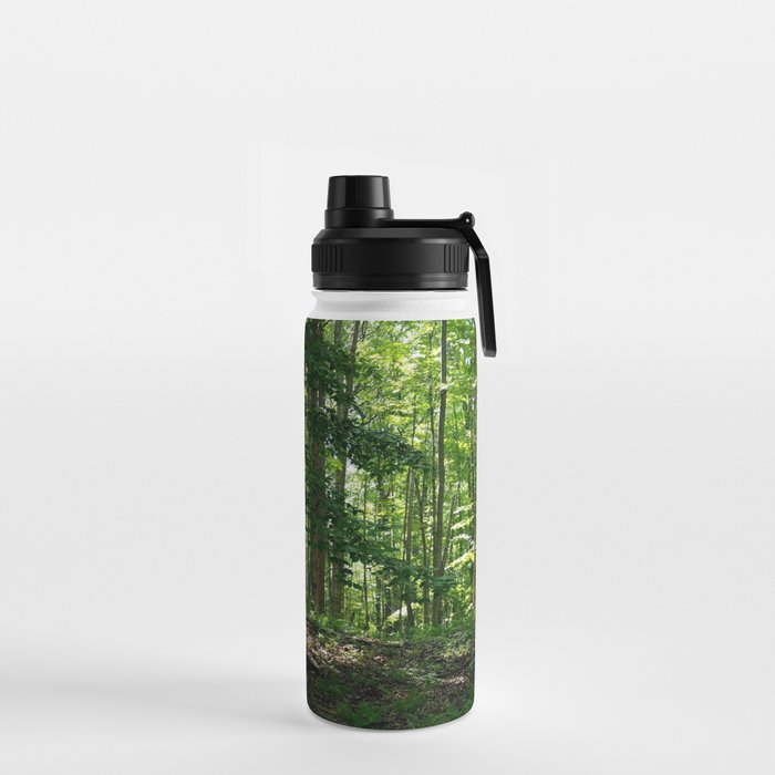 Pine tree woods Water Bottle