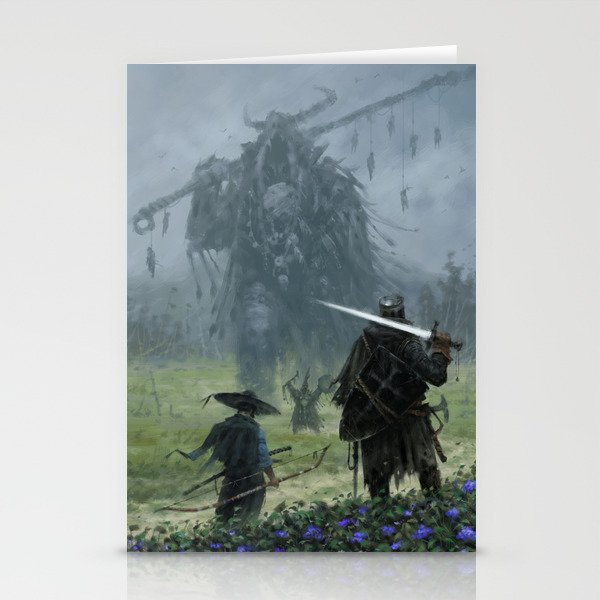 Brothers in arms - Shaman Stationery Cards