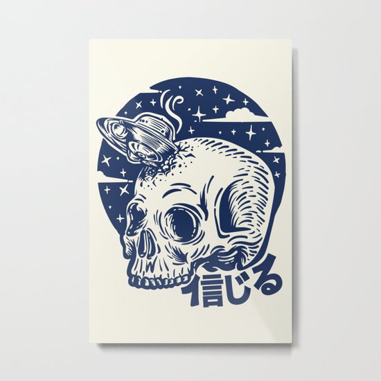 BELIEVE Metal Print