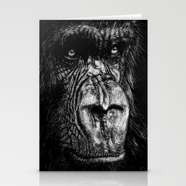 The Wise Simian Stationery Cards