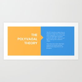The Polyvagal Theory Art Print