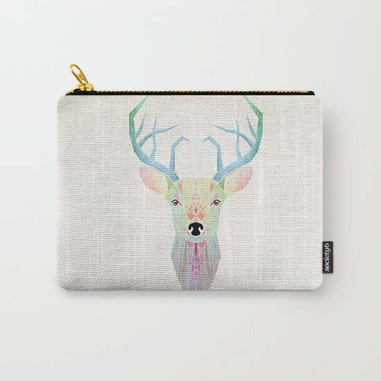 white deer Carry-All Pouch