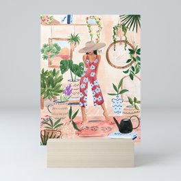 Plant Lady Mini Art Print