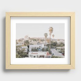 Hollywood California Recessed Framed Print