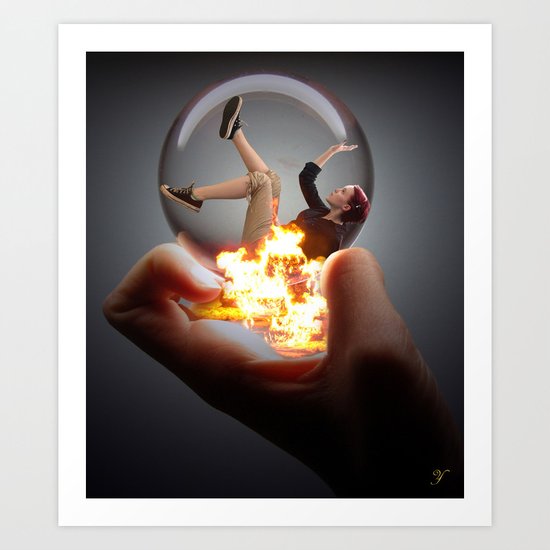 Time is running out Art Print