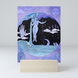 THE WATER MAGICIAN Mini Art Print