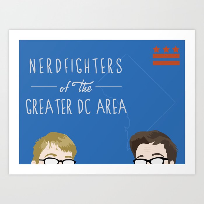 Nerdfighters of the General DC Area Art Print