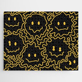 Melting Lineart Smiley  Jigsaw Puzzle