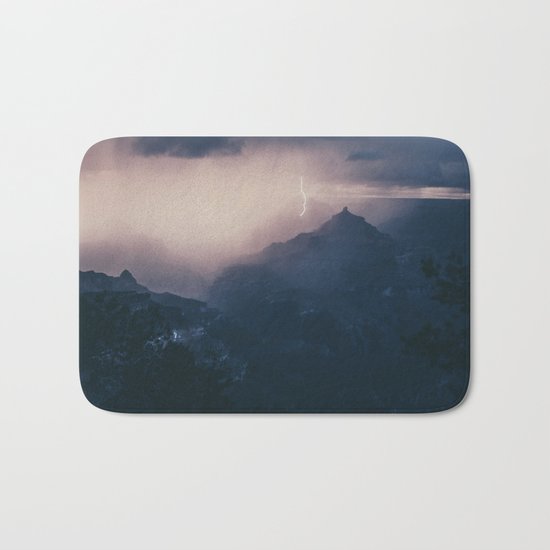 Lightning Crashing Bath Mat