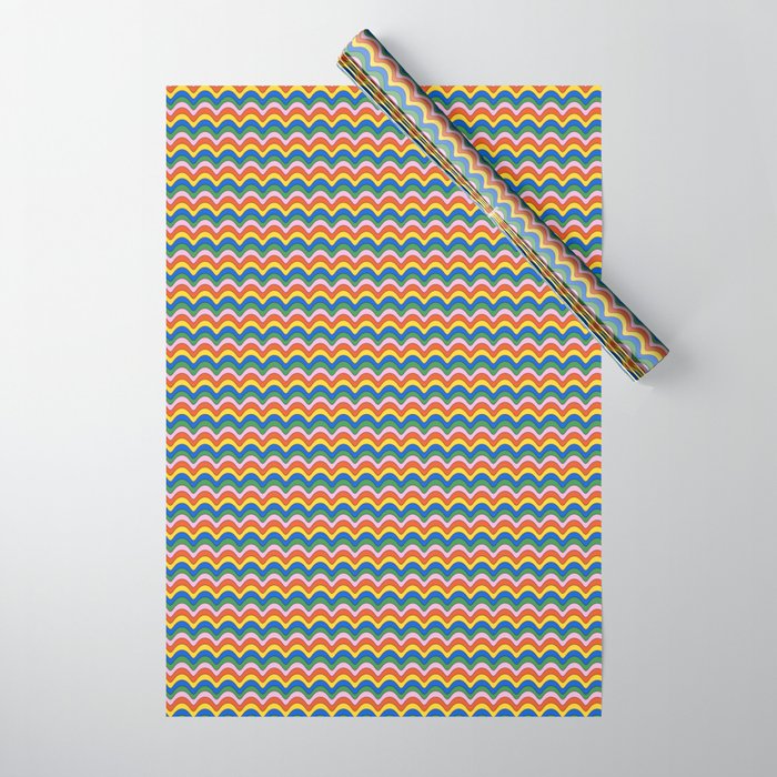 Wavy Wrapping Paper