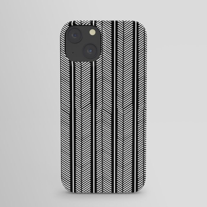 Herringbone Stripe iPhone Case