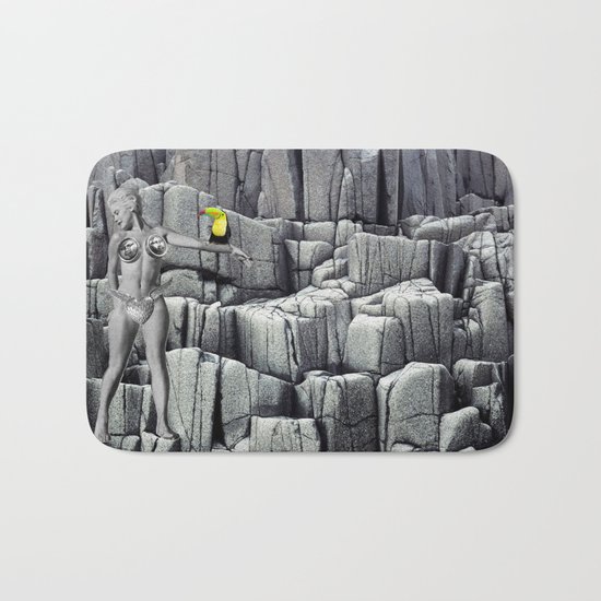 Blending into the Background Bath Mat