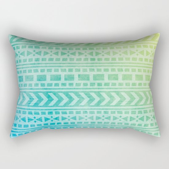 Aztec Pattern 07 Rectangular Pillow