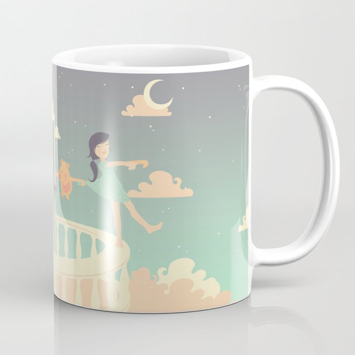 Sleepwalking Girl Coffee Mug