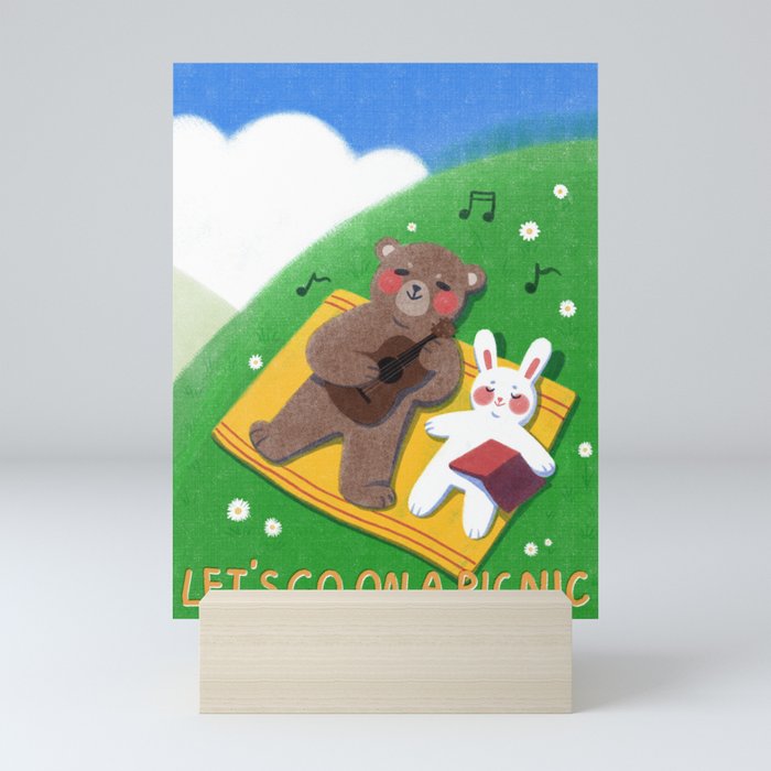 Picnic Mini Art Print