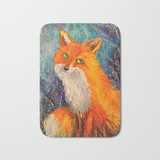 Fox Bath Mat