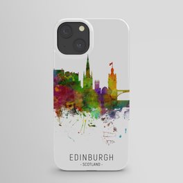 Edinburgh Scotland Skyline iPhone Case