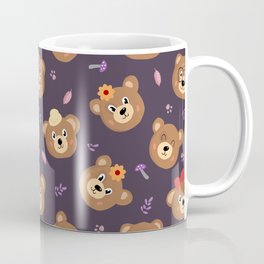 Teddy Bears Pattern Coffee Mug