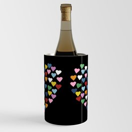 Hearts Heart Black Wine Chiller