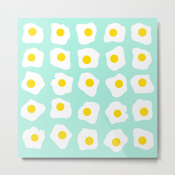 Eggs Eggs Eggs Metal Print