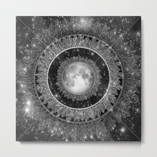 Major Tom (floating in my tin can, far above the Moon) Metal Print
