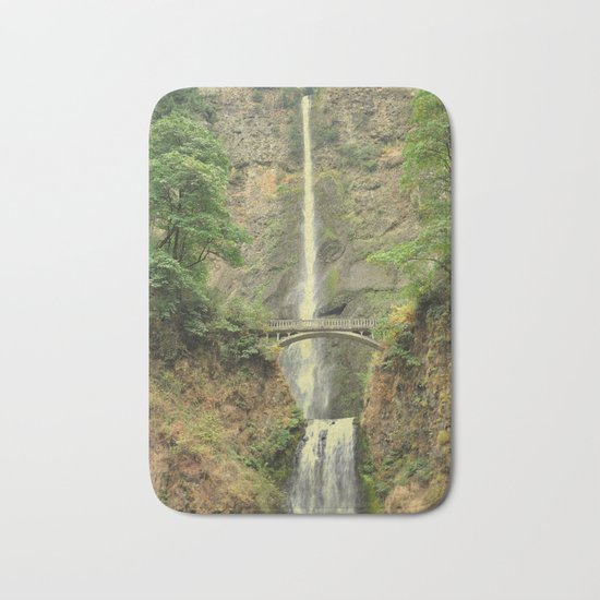 MULTNOMAH FALLS - OREGON Bath Mat