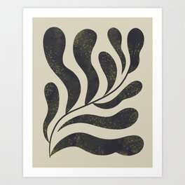 Abstract Plant No. 3 Art Print