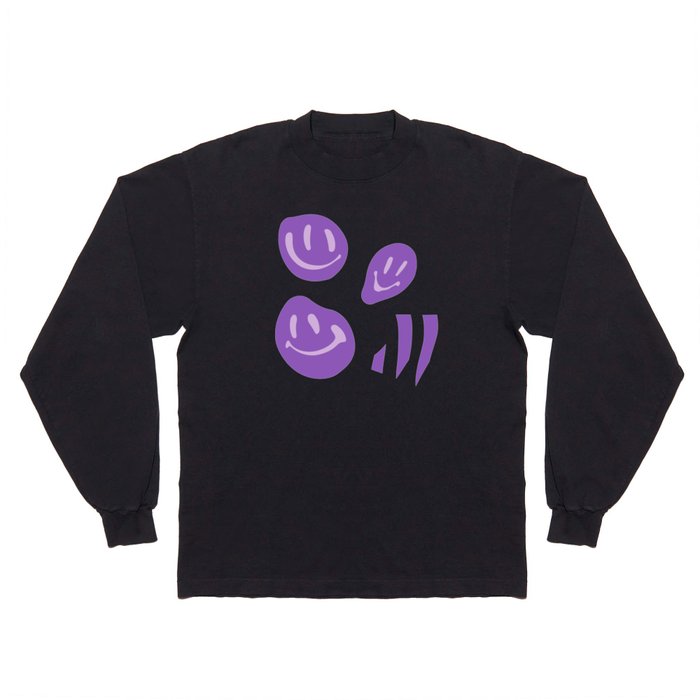 Lilac Melted Happiness Long Sleeve T Shirt