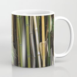 Bamboo Branch Canes Background Exotic Plants Coffee Mug
