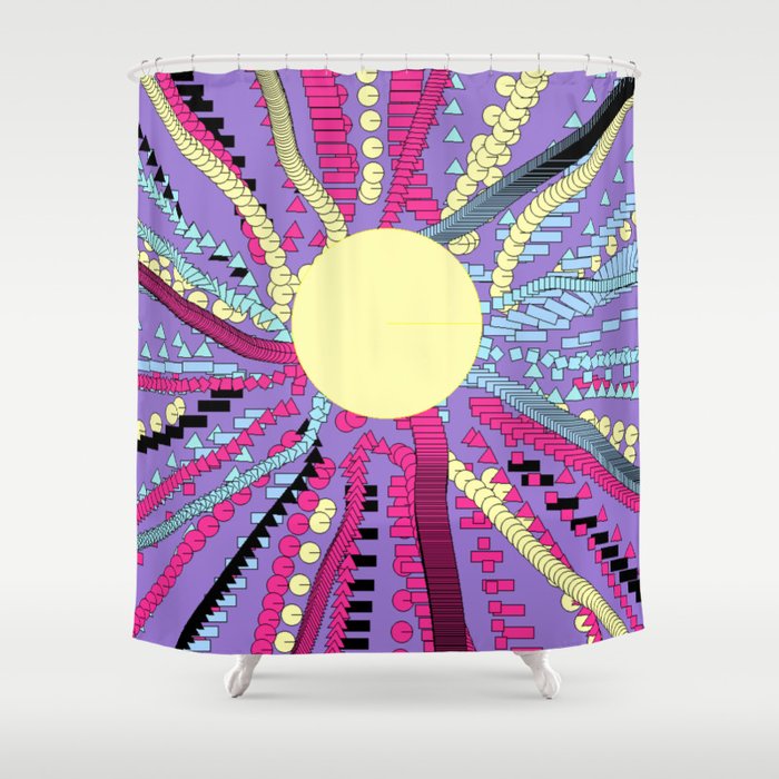 FULL MOON Shower Curtain