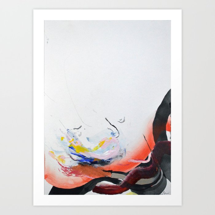 Day 12 A Fantasy Art Print By Jessicamatierart