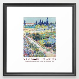 Vincent van Gogh Art Exhibition Framed Art Print