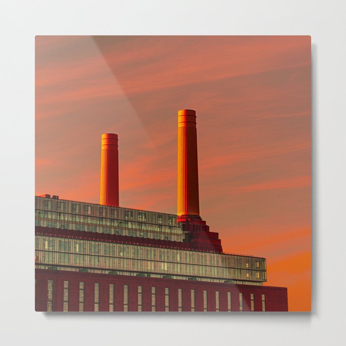 Battersea Power Station Metal Print