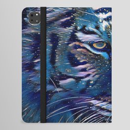 Blue Tiger Artwork iPad Folio Case