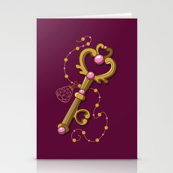 Chibiusa Time Key - Sailor Moon Stationery Cards
