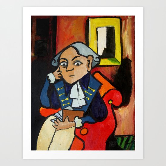 Immanuel Kant Art Print