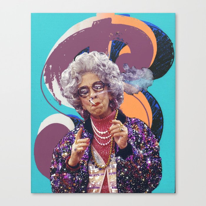 Don't mess with Yetta Canvas Print