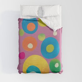 Mid-Century Abstract Balance 15 Duvet Cover
