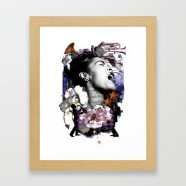 Jazz Singer Framed Art Prints For Any Decor Style Society6