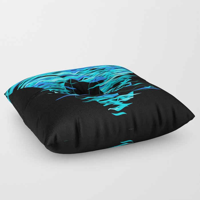 Neon Beach Babe pt2 Floor Pillow