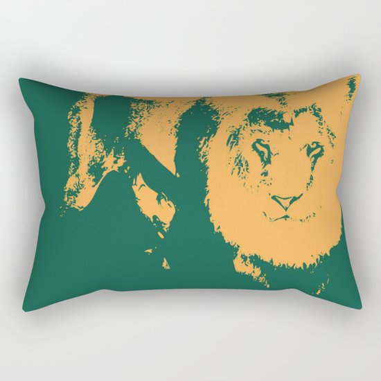Lion Rectangular Pillow