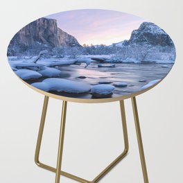 Valley Winter Dawn Side Table
